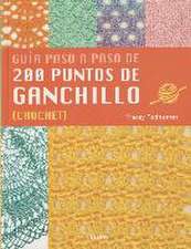 Guía paso a paso de 200 puntos de ganchillo (Crochet)