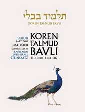 Koren Talmud Bavli, Noe Edition, Vol 38: Hullin Part 2, Hebrew/English, Daf Yomi B&w