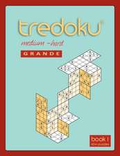 Tredoku Medium Hard Grande Book 1