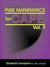 Pure Mathematics for Cape Vol. 1