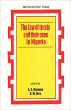 The Law of Trusts and Their Uses