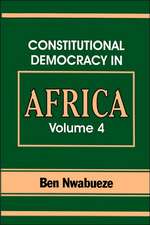 Constitutional Democracy in Africa. Vol. 4. Forms of Government