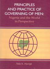 Principles and Practice of Governing Men