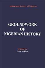 Groundwork of Nigerian History