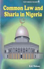 Common Law and Sharia in Nigeria