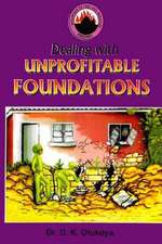 Dealing with Unprofitable Foundations: Reflections on Conceptions and Misconceptions