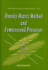 Density Matrix Method and Femtosecond Processes