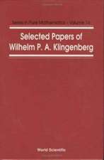 Selected Papers of Wilhelm P a Klingenberg