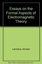 Essays on the Formal Aspects of Electromagnetic Theory