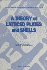 A Theory of Latticed Plates and Shells