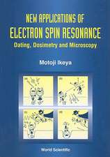 New Applications of Electron Spin Resonance: Dating, Dosimetry and Microscopy