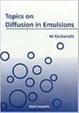 Topics on Diffusion in Emulsions