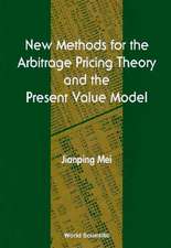NEW METHODS FOR ARBITRAGE PRICING...