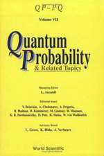 Quantum Probability and Related Topics