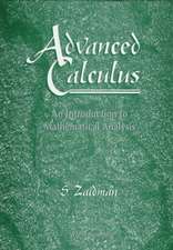 Advanced Calculus, an Introduction to Mathematical Analysis