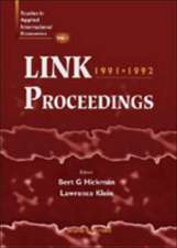 Link Proceedings 1991, 1992: Selected Papers from Meetings in Moscow, 1991 and Ankara, 1992