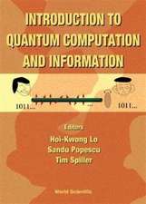 Introduction to Quantum Computation and