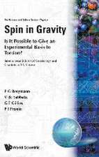 SPIN IN GRAVITY