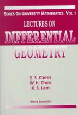 LECTURES ON DIFFERENTIAL GEOMETRY (V1)