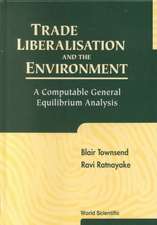 Trade Liberalisation and the Environment: A Computable General Equilibrium Analysis