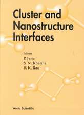 Cluster and Nanostructure Interfaces - Proceedings of the International Symposium