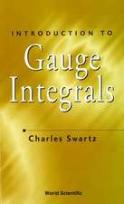 Swartz, C: Introduction To Gauge Integrals