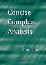 Concise Complex Analysis