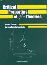 Critical Properties of Phi4- Theories