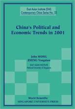 Wong, J: China's Political And Economic Trends In 2001