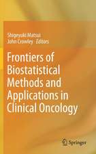 Frontiers of Biostatistical Methods and Applications in Clinical Oncology