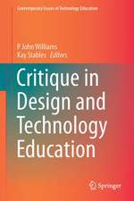 Critique in Design and Technology Education