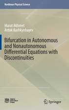 Bifurcation in Autonomous and Nonautonomous Differential Equations with Discontinuities