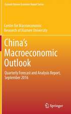 China’s Macroeconomic Outlook: Quarterly Forecast and Analysis Report, September 2016