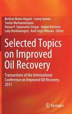 Selected Topics on Improved Oil Recovery: Transactions of the International Conference on Improved Oil Recovery, 2017