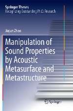 Manipulation of Sound Properties by Acoustic Metasurface and Metastructure