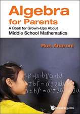 ALGEBRA FOR PARENTS