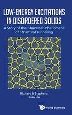 LOW-ENERGY EXCITATIONS IN DISORDERED SOLIDS