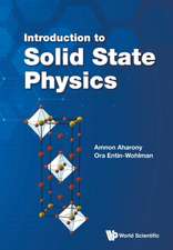 INTRODUCTION TO SOLID STATE PHYSICS