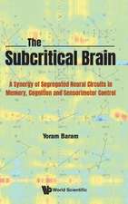 Subcritical Brain, The: A Synergy Of Segregated Neural Circuits In Memory, Cognition And Sensorimotor Control