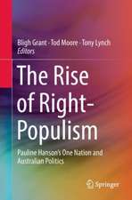 The Rise of Right-Populism: Pauline Hanson’s One Nation and Australian Politics