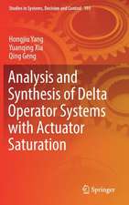 Analysis and Synthesis of Delta Operator Systems with Actuator Saturation