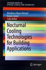 Nocturnal Cooling Technology for Building Applications 