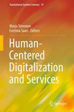 Human-Centered Digitalization and Services