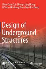 Design of Underground Structures