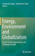 Energy, Environment and Globalization: Recent Trends, Opportunities and Challenges in India