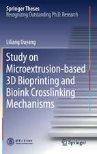 Study on Microextrusion-based 3D Bioprinting and Bioink Crosslinking Mechanisms