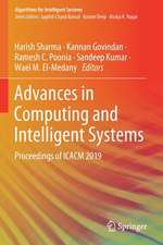 Advances in Computing and Intelligent Systems: Proceedings of ICACM 2019