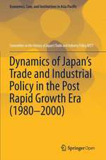 Dynamics of Japan’s Trade and Industrial Policy in the Post Rapid Growth Era (1980–2000)