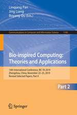 Bio-inspired Computing: Theories and Applications: 14th International Conference, BIC-TA 2019, Zhengzhou, China, November 22–25, 2019, Revised Selected Papers, Part II