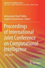 Proceedings of International Joint Conference on Computational Intelligence: IJCCI 2019